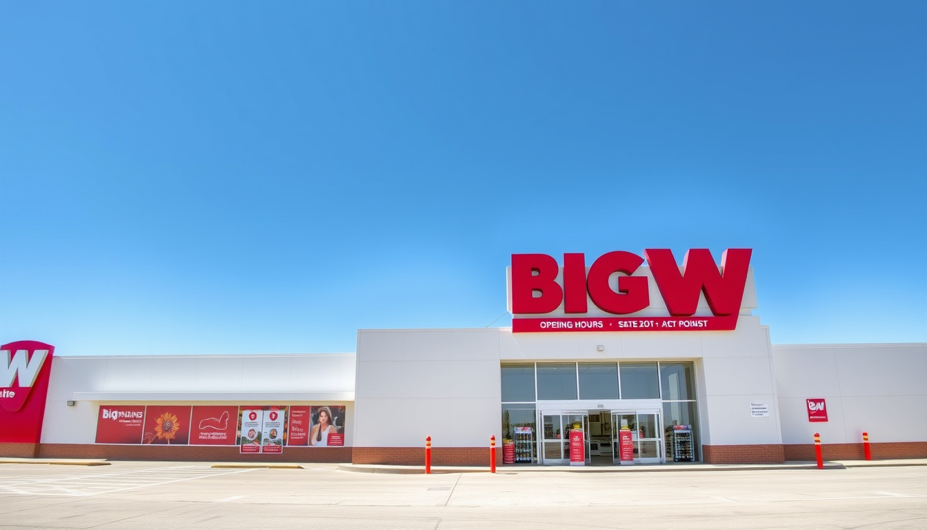 Big W Near Me: Stores, Locations & Opening Hours Guide - SouthernWatch.net